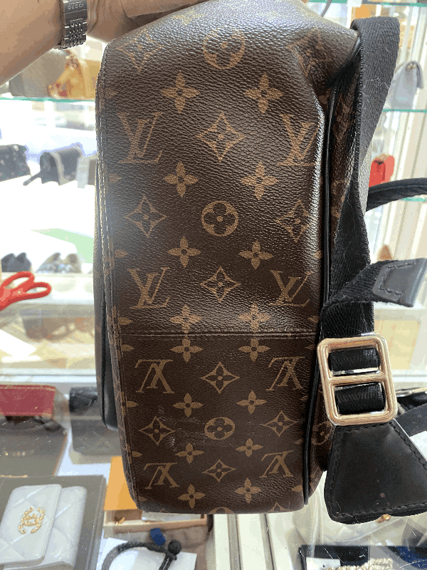 Louis Vuitton Monogram Macassar Canvas and Leather Josh Backpack Louis  Vuitton