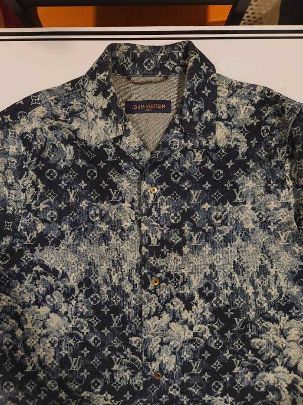 BNIB LV Tapestry Hawaiian Shirt