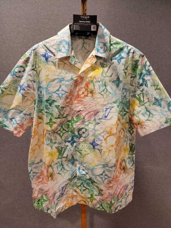 Louis Vuitton Pastel Monogram Hawaiian Shirt