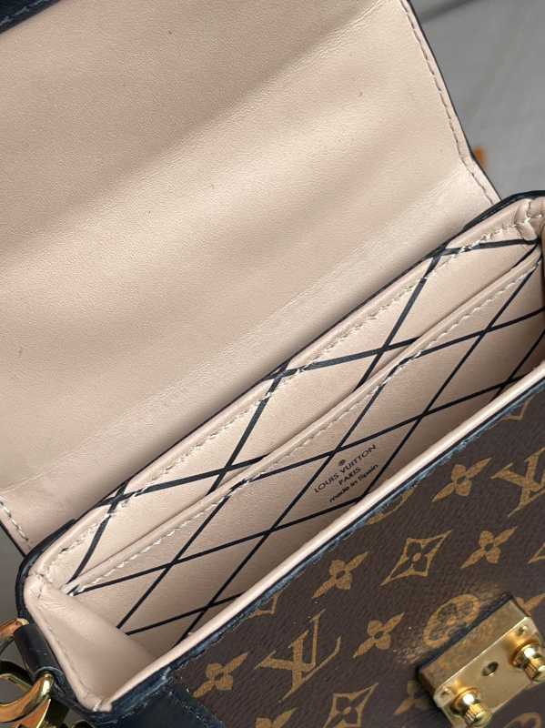 Louis Vuitton Monogram Canvas Vertical Trunk Pochette – STYLISHTOP