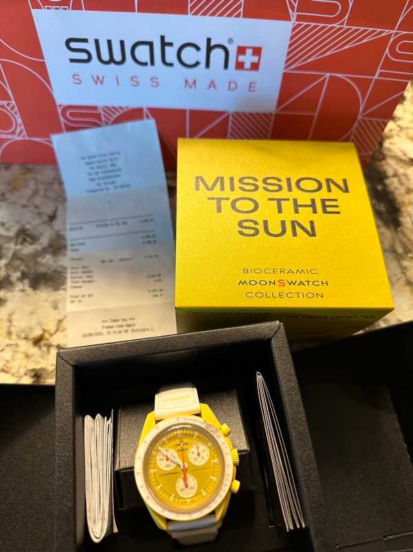 SASOM | เครื่องประดับ Swatch x Omega Bioceramic Moonswatch Mission