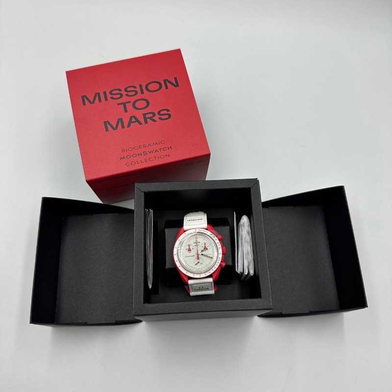 SASOM | เครื่องประดับ Swatch x Omega Bioceramic Moonswatch Mission