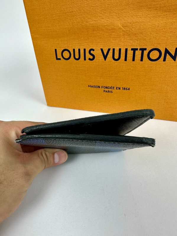 N60180 Louis Vuitton 2019 Damier Graphite Canvas Slender Wallet