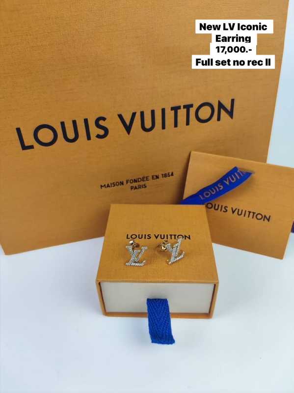 Louis Vuitton Lv Iconic Earrings (LV ICONIC EARRINGS, M00609