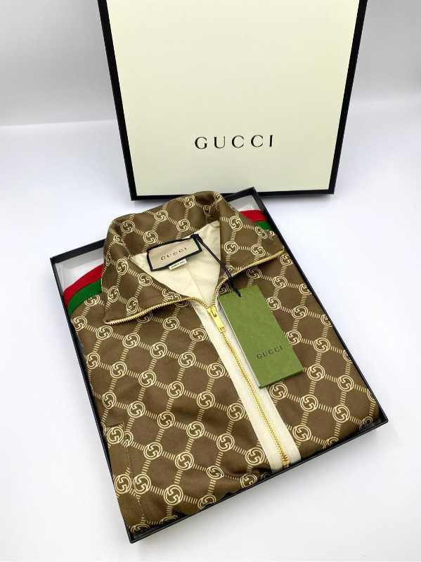 SASOM | apparel Gucci Interlocking G Cropped Jacket Check