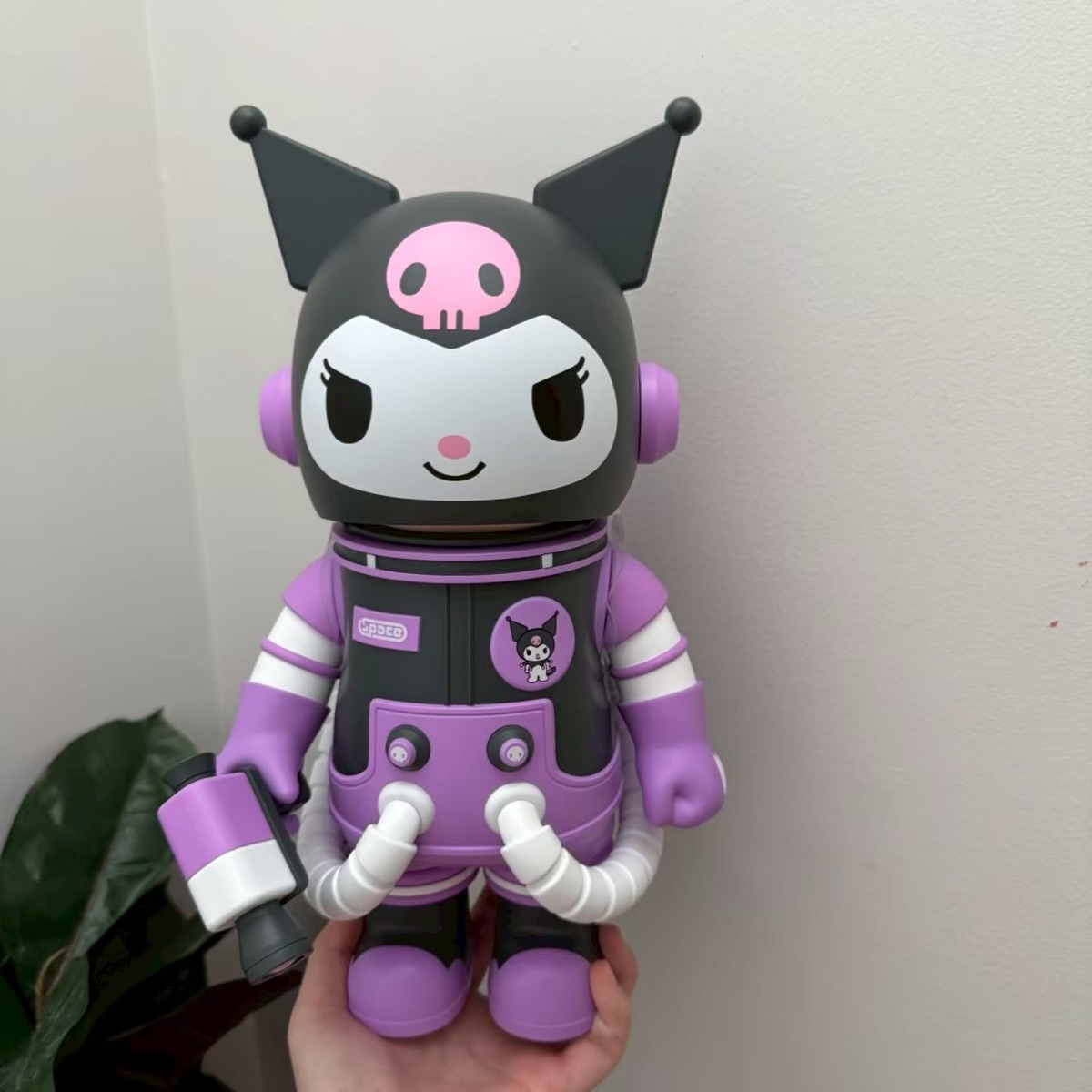 เช็คการ์ด) Pop Mart Kuromi (MEGA SPACE MOLLY 400 Sanrio Characters 