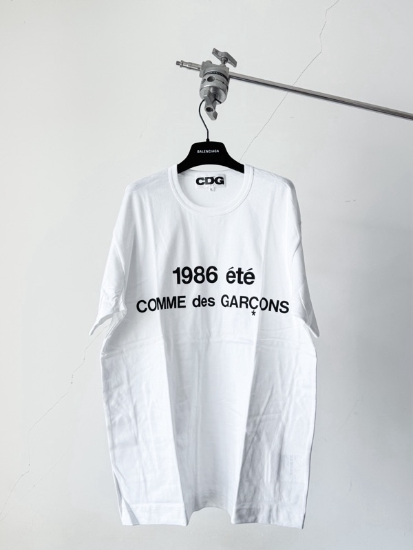 Buy CDG 1986 Comme des Garcons T-Shirt White | SASOM