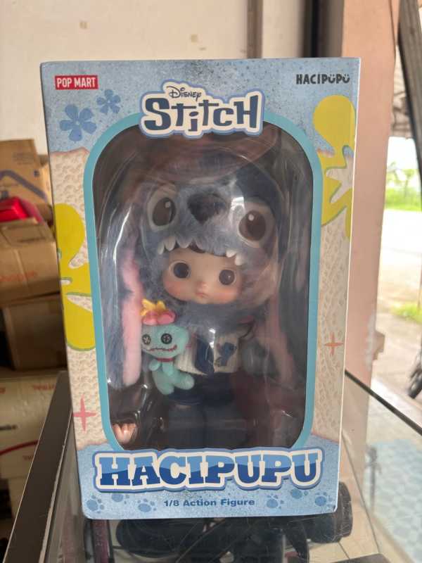 Popmart Hacipupu Stitch 1/8 Figure スティッチ Hacipupu Stitch 1/8 Action Figure - 史迪奇1/8可动人偶 – Art