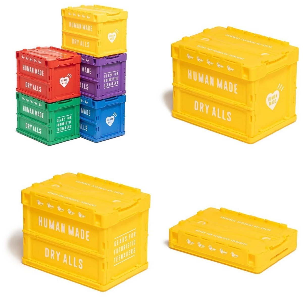 小物 HUMAN MADE CONTAINER 20L (YELLOW) ช้อป Human Made Container 20L Yellowของแท้ที่ SASOM