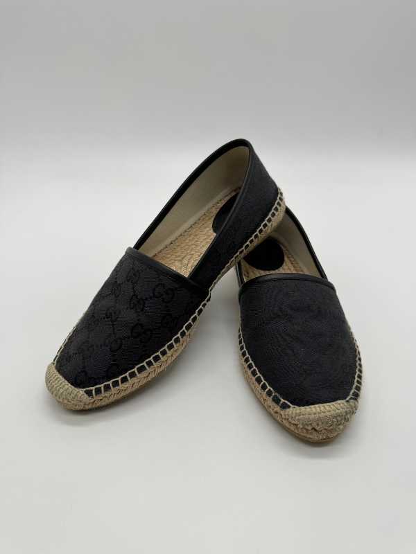 Gucci deals black espadrilles