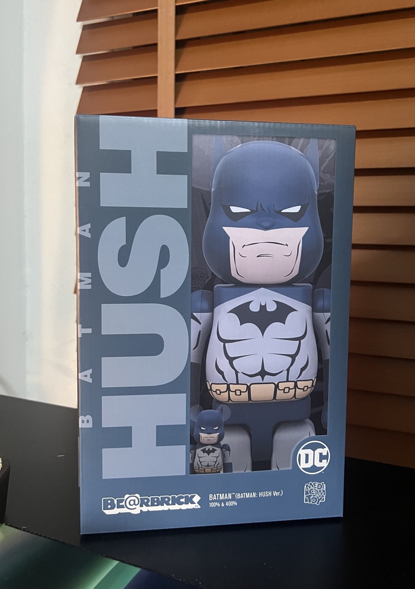 BE@RBRICK Batman (Batman Hush Ver.) 400% + 100% | SASOM