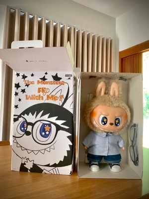 Pop Mart Labubu The Monsters - Flip With Me Vinyl Plush Doll