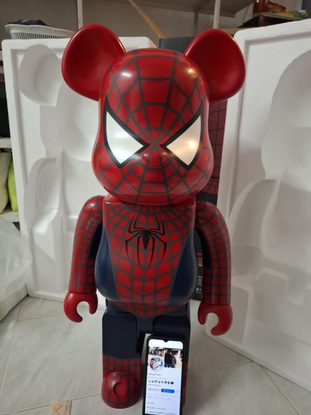 BE@RBRICK THE AMAZING SPIDER-MAN 1000％ BE@RBRICK AMAZING SPIDER-MAN BLACK 1000%（MEDICOM TOY