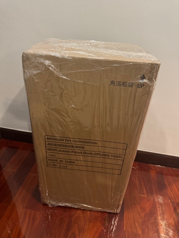 Bearbrick Jackson Pollock Studio (Splash) 1000% | ของแท้