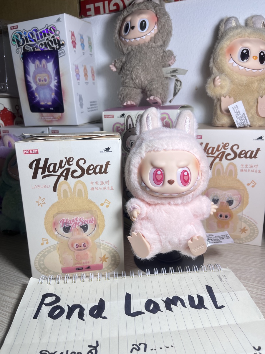 【正規品】POPMART LABUBU THE MONSTERS DADA Pop Mart Labubu The Monsters Have a Seat DADA Vinyl Plush