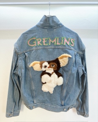 【関税込み】gucci 'Gremlins' jacket GUCCI Nylon jacket with 'Gremlins' patch | REVERSIBLE