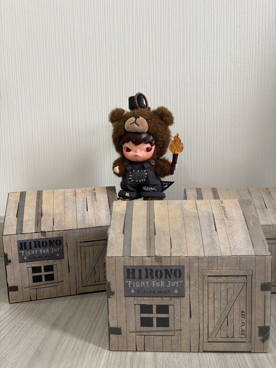 Hirono Living Wild Fight for Joy 2個 Hirono Living Wild-Fight for Joy Plush Doll - POP MART