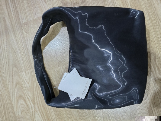 COS High-Shine Shoulder Bag Navy Shop Authentic at SASOM