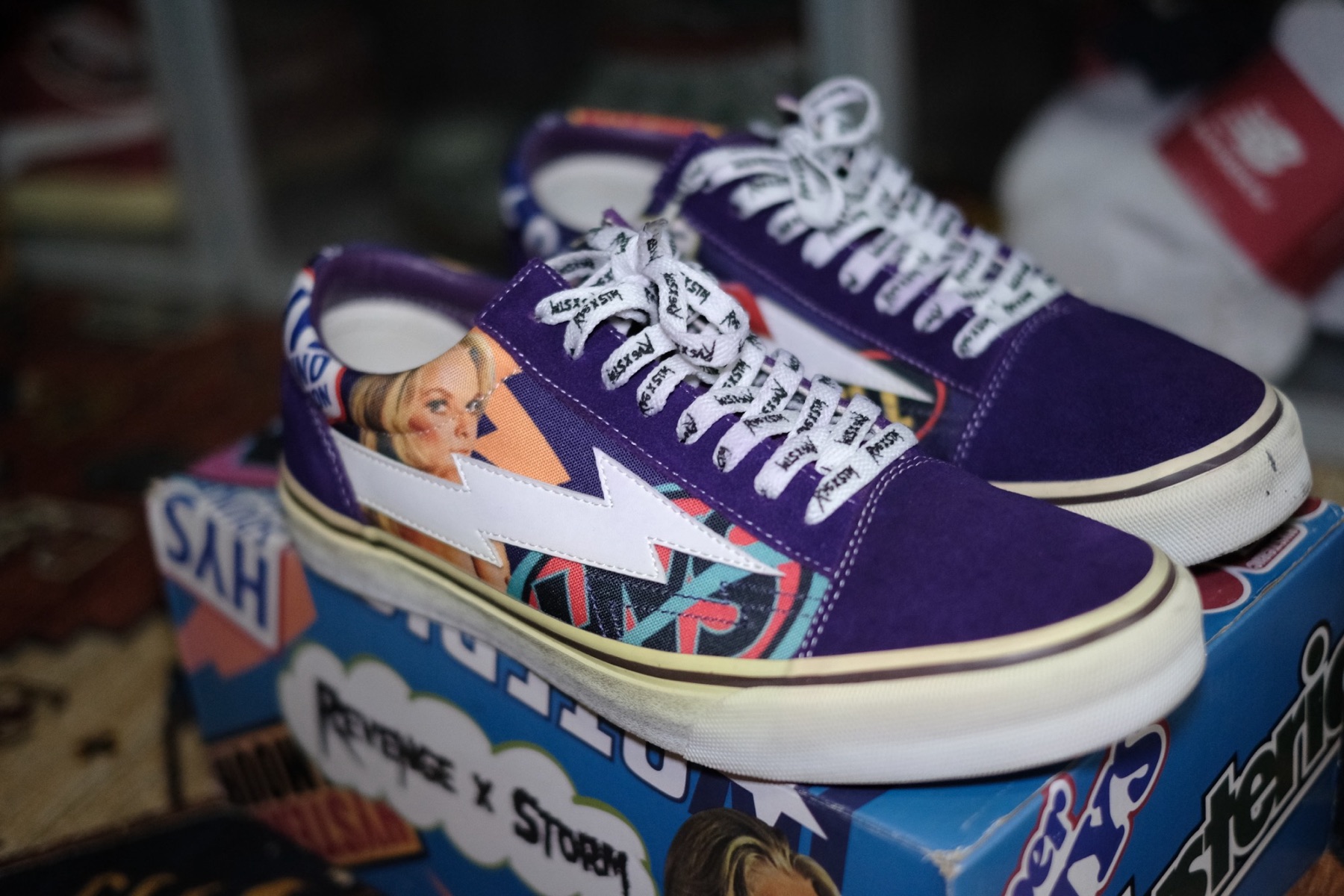 Revenge X Storm HYSTERIC GLAMOUR Collaboration #Purple