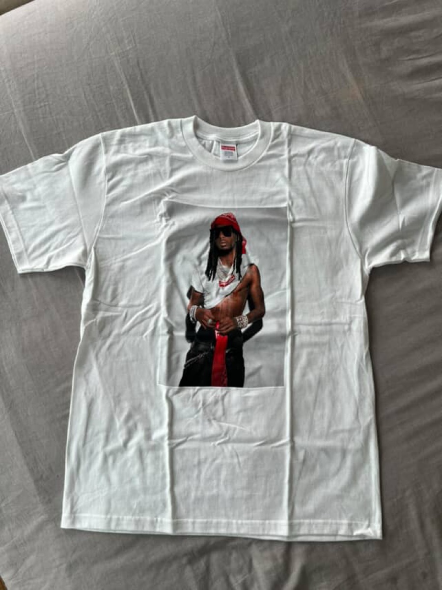 Buy Supreme Playboi Carti Tee White (FW25) | SASOM