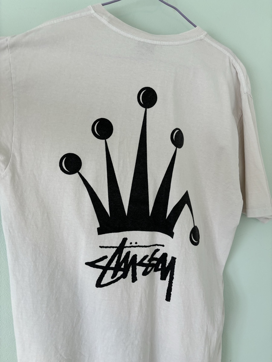 Buy Stussy Regal Crown Tee Pigment Dyed Natural | SASOM