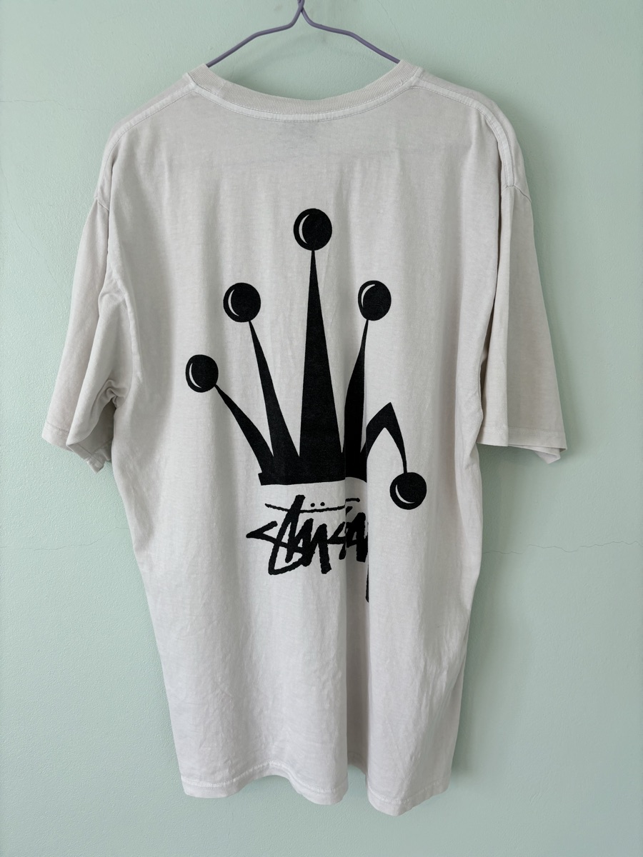 Buy Stussy Regal Crown Tee Pigment Dyed Natural | SASOM
