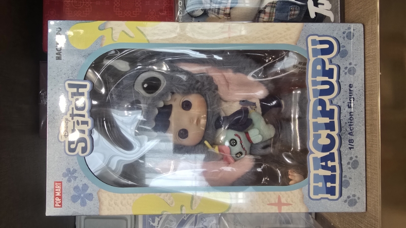 その他 Popmart Hacipupu Stitch 1/8 Figure Authentic POPMART HACIPUPU Stitch 1/8 Action Figure Toy