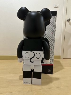 BE@RBRICK MICKEY MOUSE (B&W 2020 Ver.) 1000% | SASOM