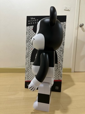BE@RBRICK MICKEY MOUSE (B&W 2020 Ver.) 1000% | ของแท้