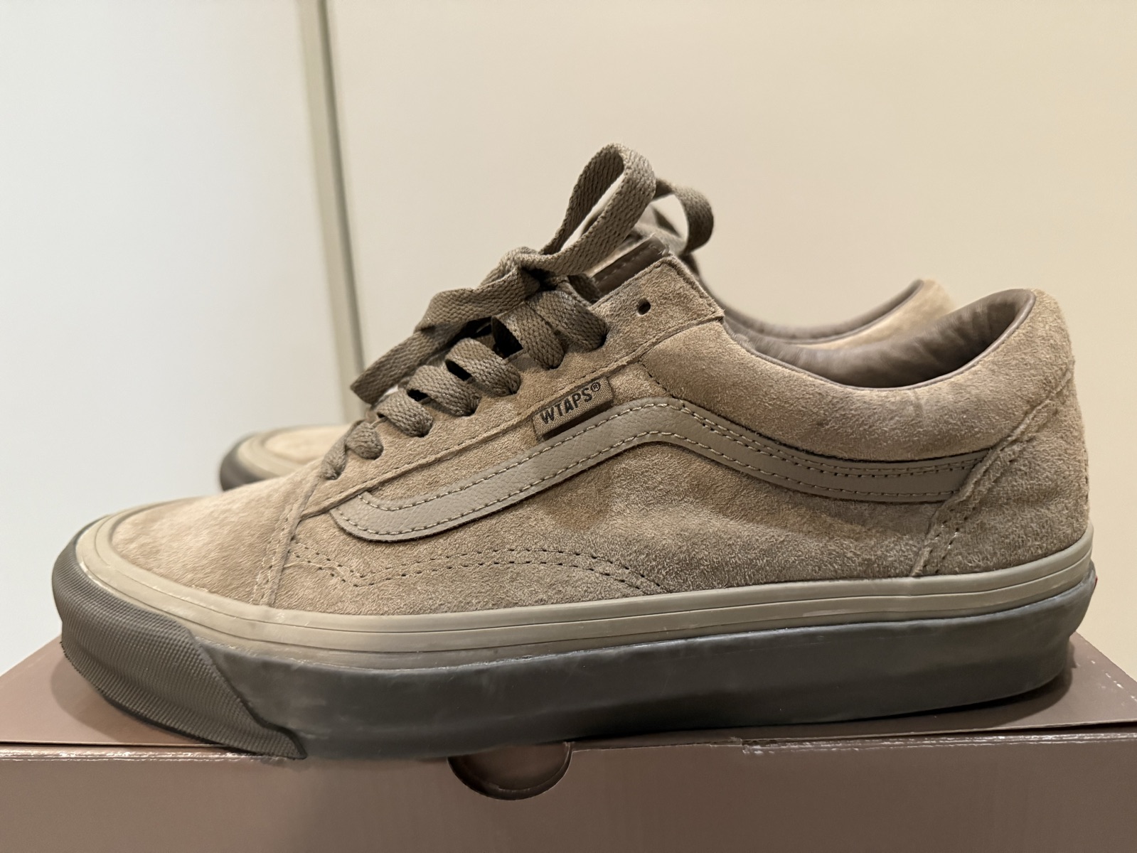 WTAPS × Vans Old Skool LX Coyote Brown VANS Vault By Vans X Wtaps Og Old Skool Lx Shoes (wtaps