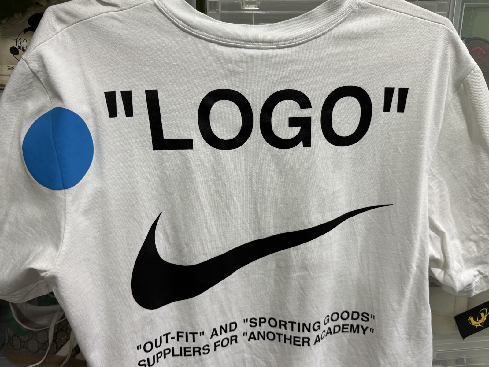 off white nike mercurial t shirt