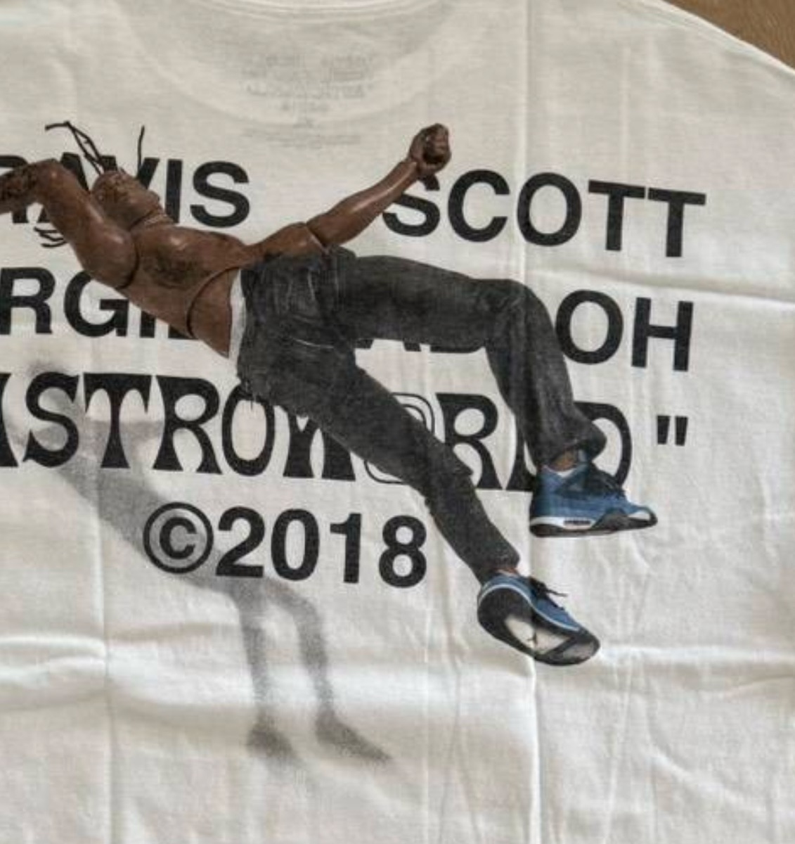 Travis Scott x Virgil Abloh By A Thread Tee (Cactus Jack