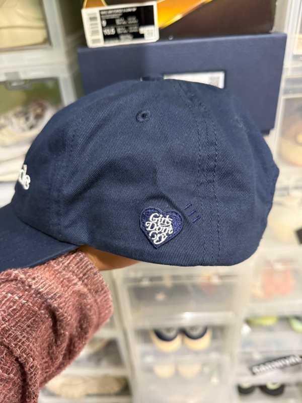Human Made x Girls Don't Cry GDC White Day 6 Panel Cap Navy