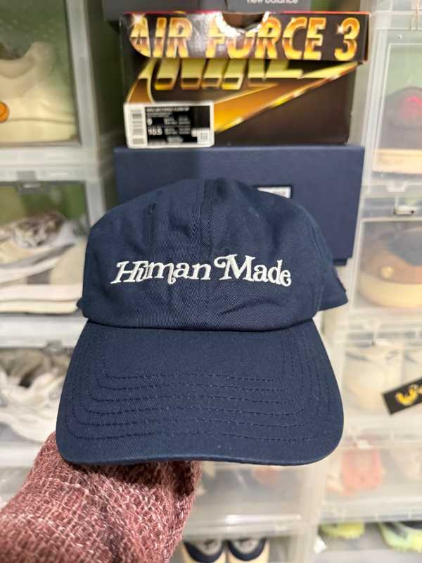 Human Made x Girls Don't Cry GDC White Day 6 Panel Cap Navy
