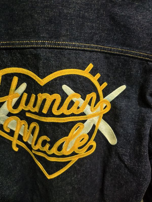 Buy Human Made x Kaws Made Denim Work Jacket #1 | SASOM