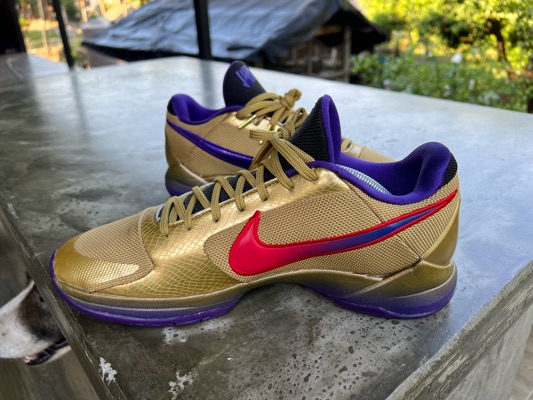 nike kobe 5 protro undefeated hall of fame mens