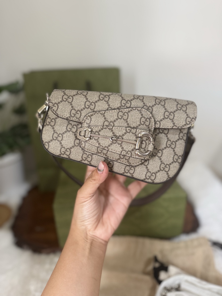 Gucci x Billie Eilish Horsebit 1955 Mini Shoulder Bag