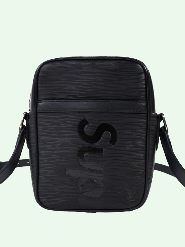Luxury x Supreme Danube EPI PM LV Bag Black (FW17)