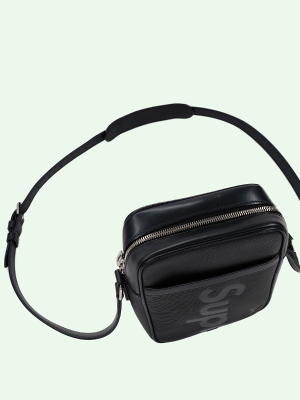 Supreme Louis Vuitton Supreme Danube PM Danube PM Epi Shoulder bag PVC Black