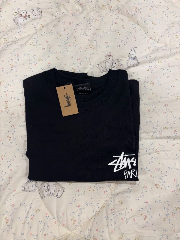 Buy Stussy Stock Paris T-Shirt Black 2024 | SASOM