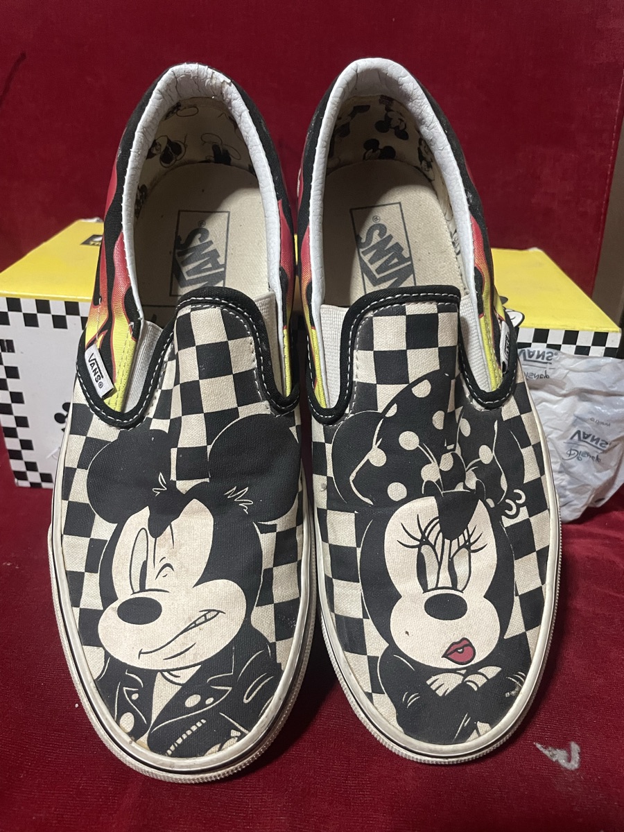 Vans Slip Mickey Ans DLR/WDW Disney X Vans Mickey Mouse Blue