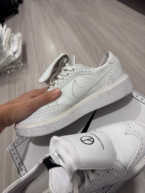Nike Kwondo 1 G-Dragon Peaceminusone Triple White | SASOM