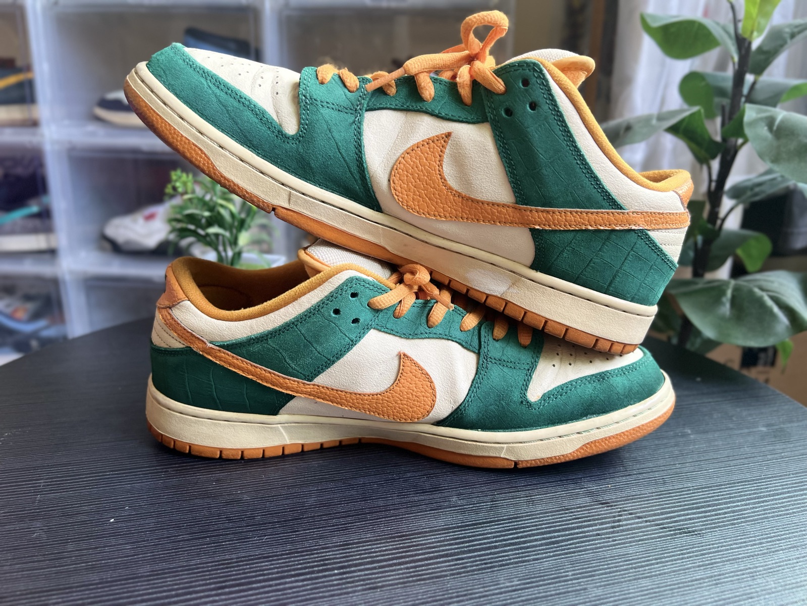 Buy Sell Nike Dunk SB Low Legion Pine Kumquat SASOM