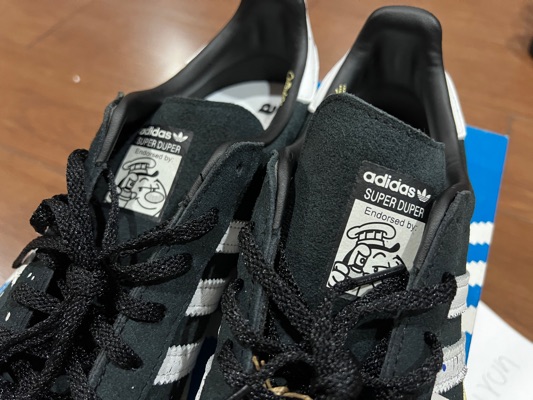 adidas gazelle silver green womens adidas Originals + Kosuke Kawamura Campus 80s 'Core Black' main image 1