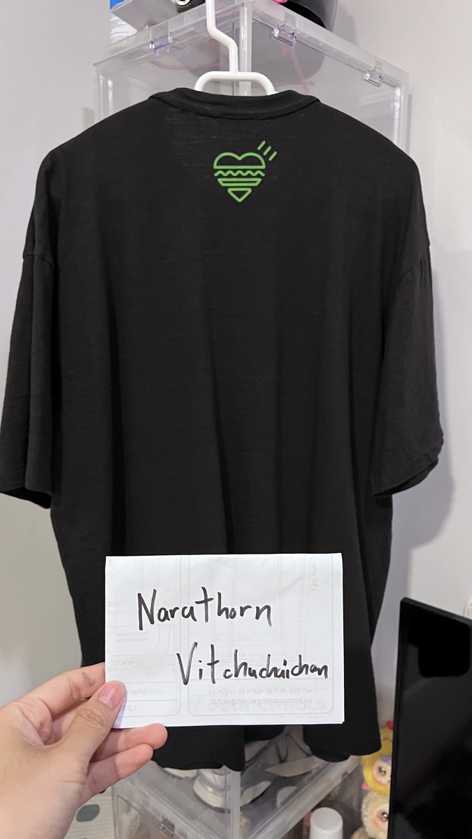 Human Made X HM Shake Shack T-Shirt Black | ของแท้