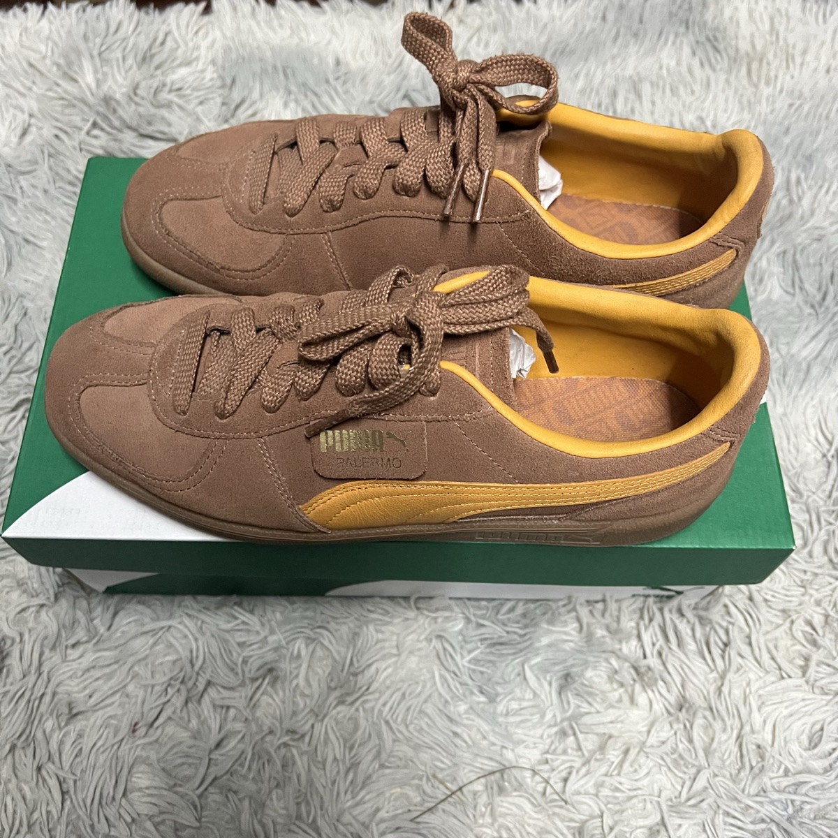 Buy & Sell PUMA Palermo 'Brown Mushroom Ginger Tea' | SASOM