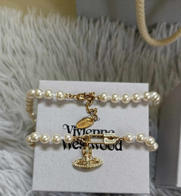 Buy Vivienne Westwood Lucrece Pearl Necklace In Gold | SASOM Buy Vivienne Westwood Lucrece Pearl Necklace In Gold | SASOM