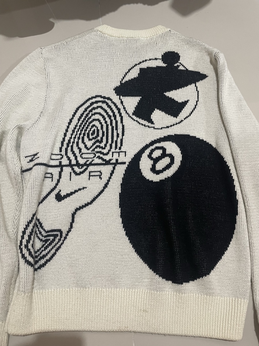 Buy Stussy x Nike Icon Knit Sweater Natural | SASOM
