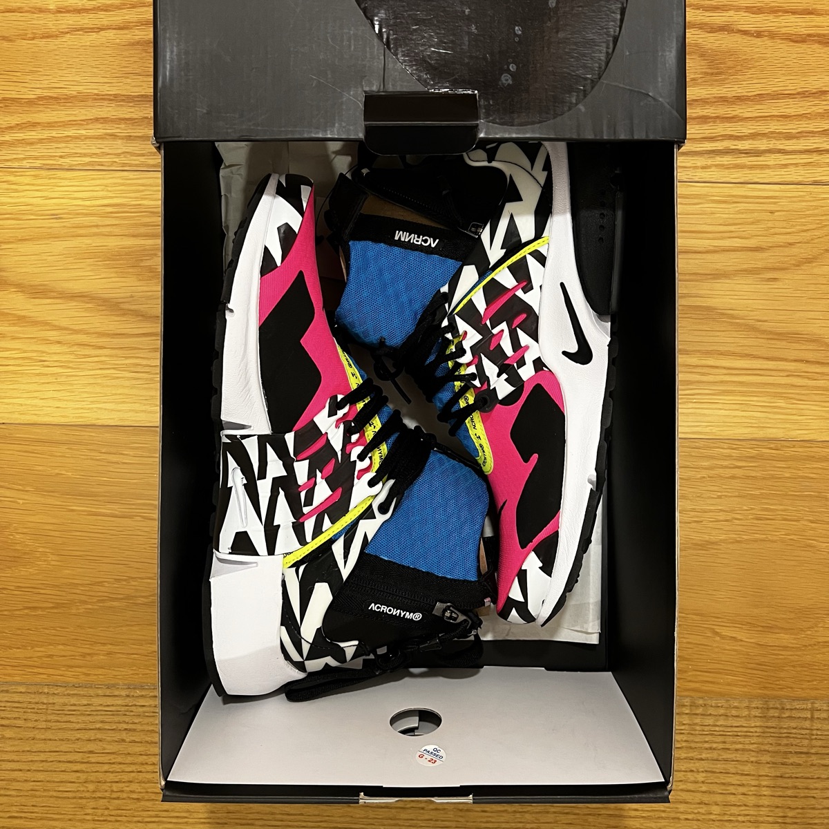 nike acronym presto racer pink outfit
