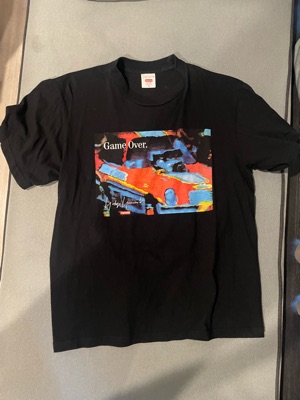 Supreme Yohji Yamamoto Game Over Tee Black | ของแท้